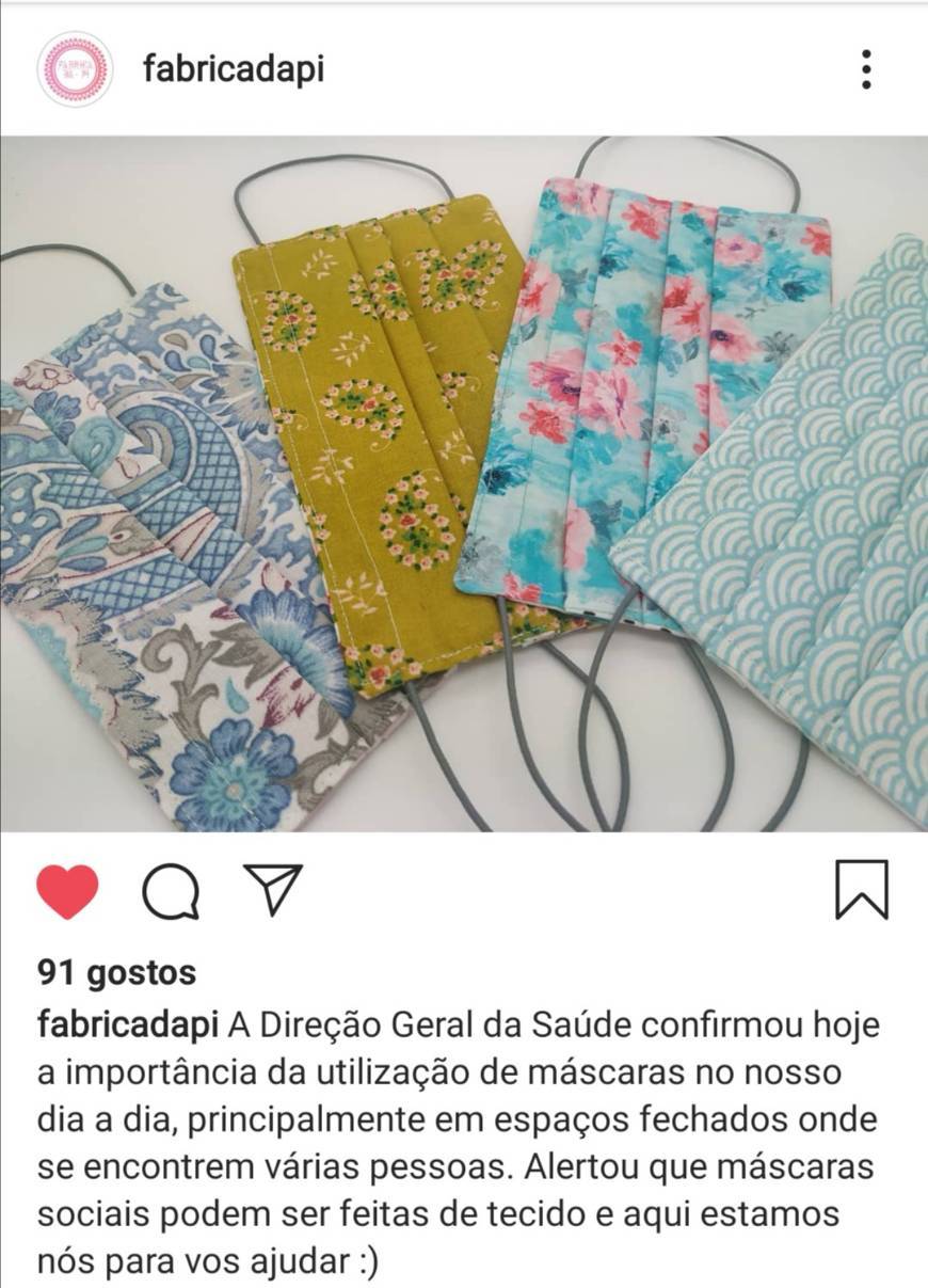 Product Máscaras proteção 