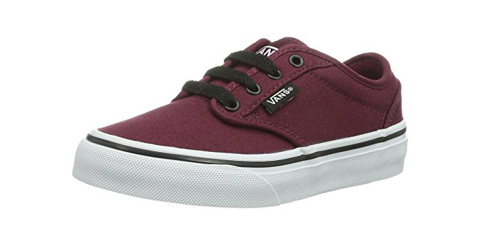 Moda Vans Atwood, Zapatillas Unisex Niños, Rojo