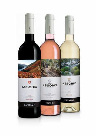 Assobio tinto branco rose esporão 