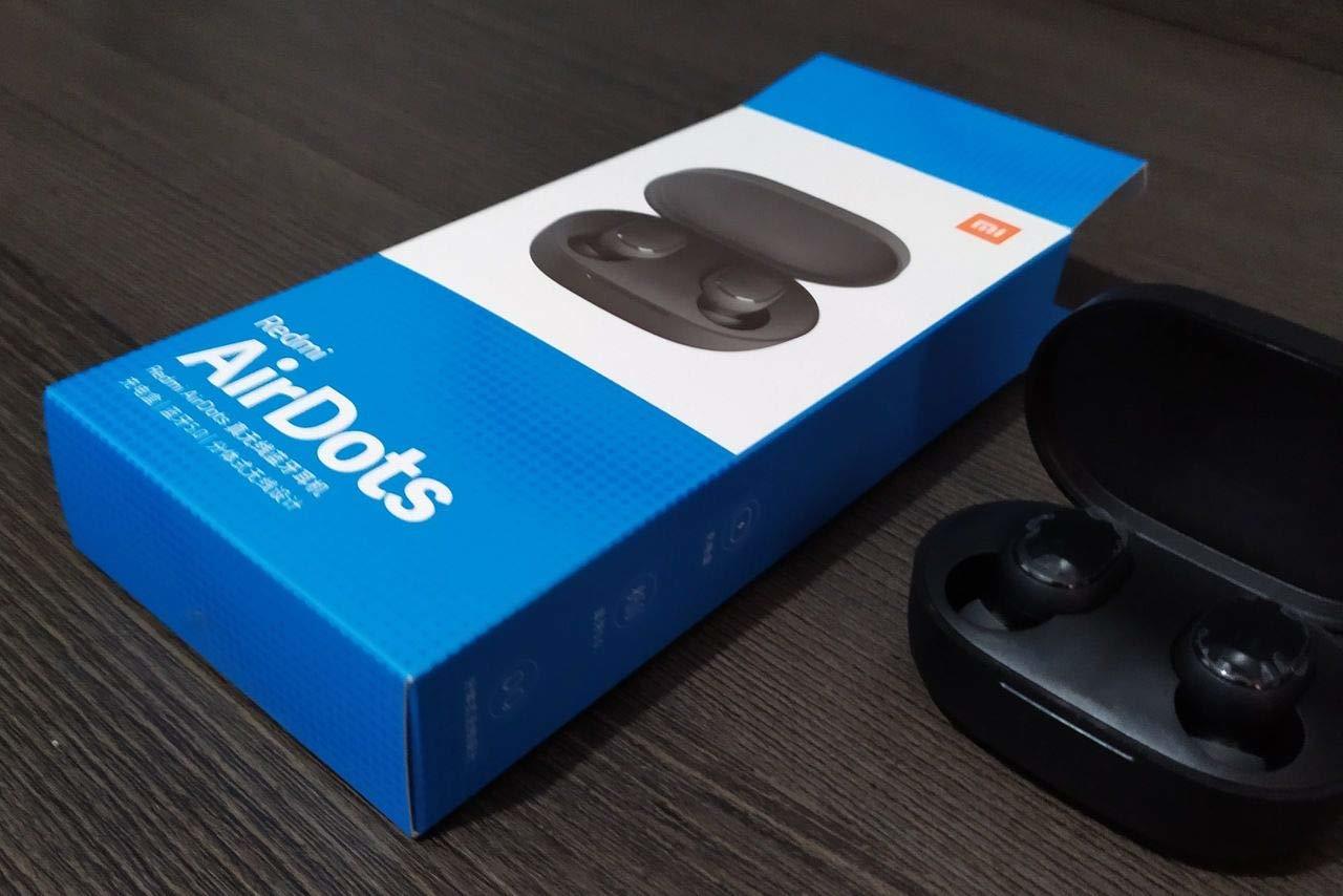 Electrónica Xiaomi Redmi AirDots -  Bluetooth Auriculares V5.0 con estación de Carga