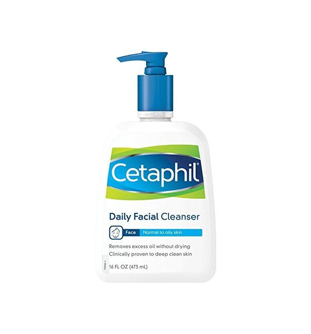 Belleza Cetaphil Limpiador facial para pieles normales y grasas 470 ml