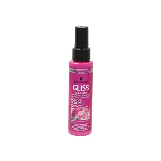 GLISS serum protector de puntas long & sublime spray 100 ml
