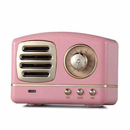 Social Altavoz portatil Bluetooth Vintage Mini Efecto del Sonido HiFi Envolvente estéreo 3D