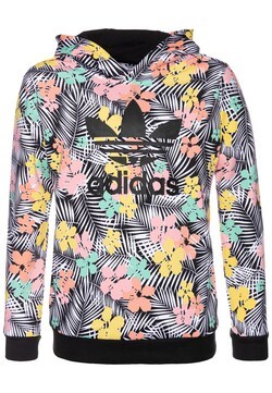 Fashion adidas Originals HOODIE - black/multicolor/glow pink - Zalando