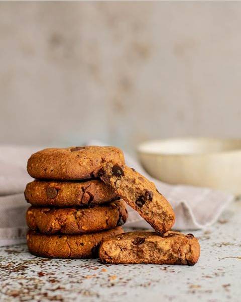 Fashion Bolachas com pepitas de chocolate 🍪😍