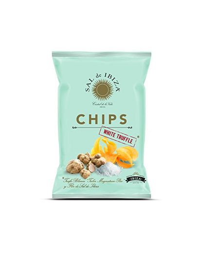 Patatas chips con trufa blanca