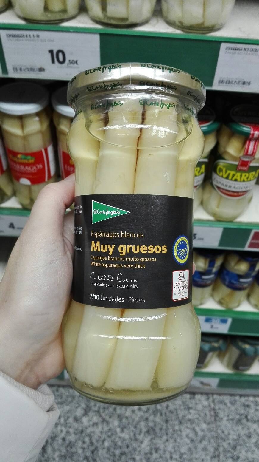 Producto Espárragos de Navarra