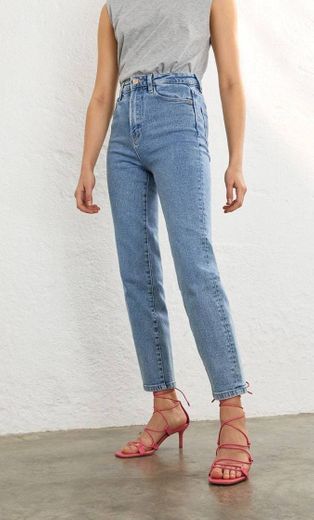 Jeans mom fit