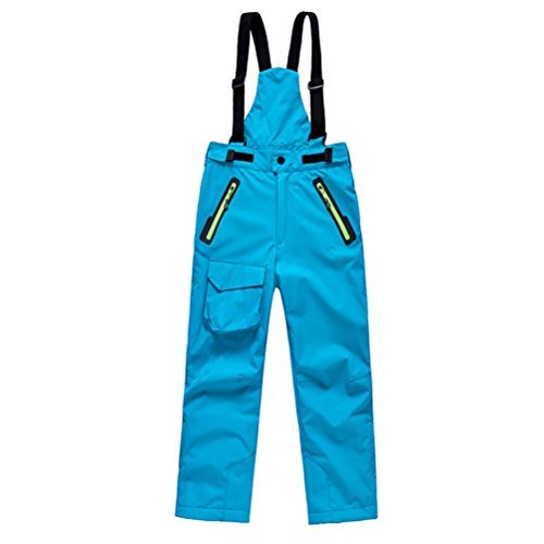 Place Zhhlinyuan Unisex Child Outdoor Impermeable Secado rápido Trousers Kids Girls Boys Winter