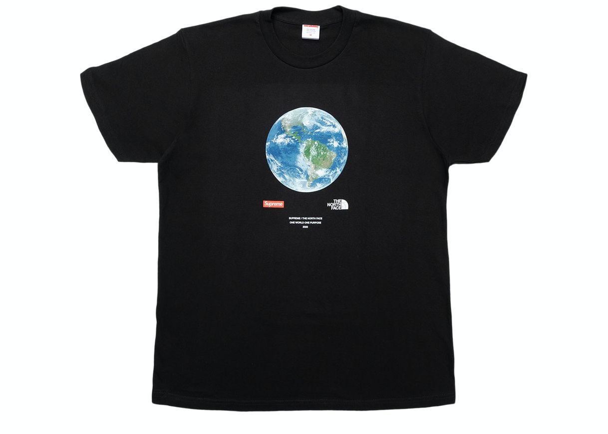 Social Supreme The North Face One World Tee Black - SS20