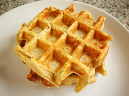 Waffles de aveia 