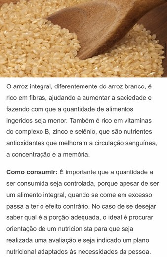 Arroz integral 