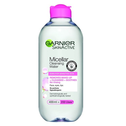 Água Micelar de Limpeza da Pele da Garnier 