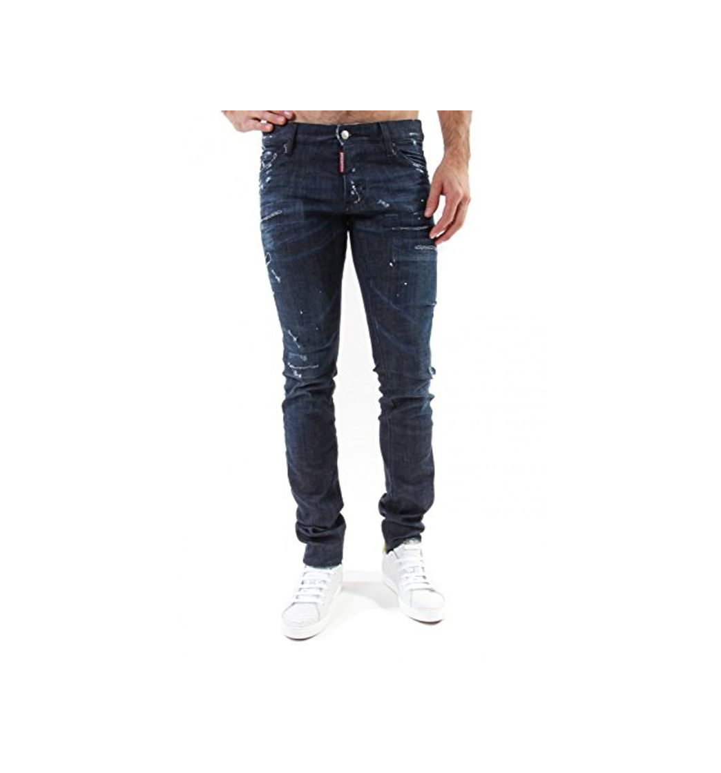 Producto 7747Q jeans men DSQUARED D2 SLIM JEANS pant men [56]