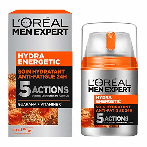 Belleza L'Oréal Paris Men Expert Hydra Energetic - Crema Hidratante Anti-Fatiga para hombre