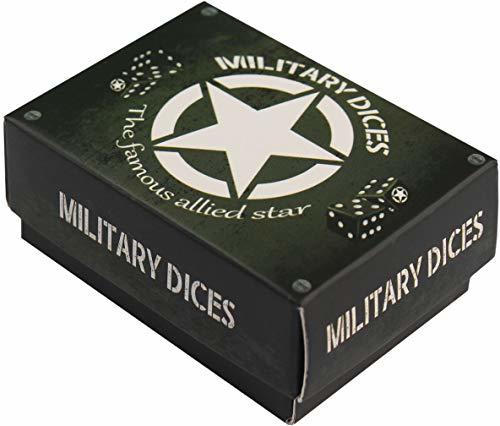 Producto Fosco Juego De Dados Militares Aliados WW2 Star