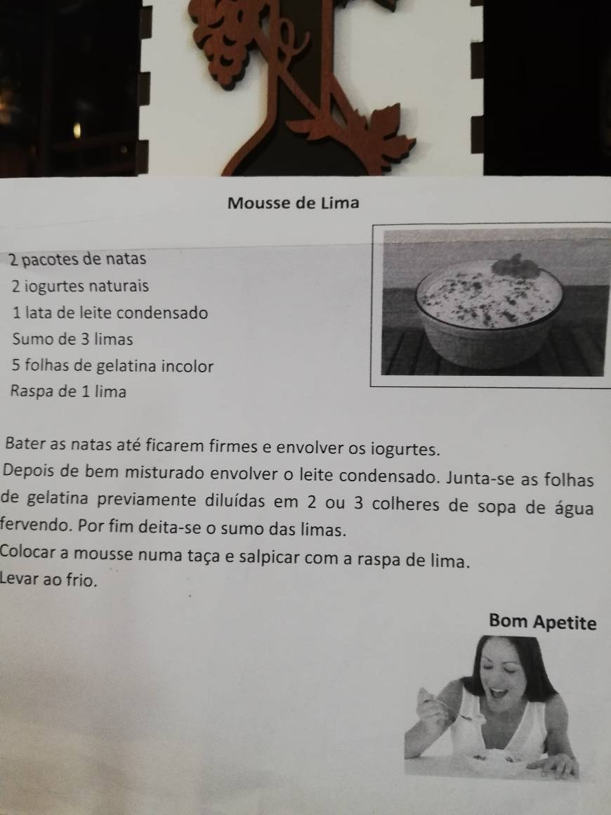 Moda Mousse de Lima