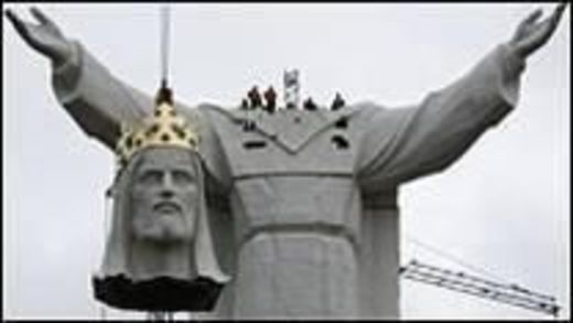 Polonia construye el Cristo más grande del mundo