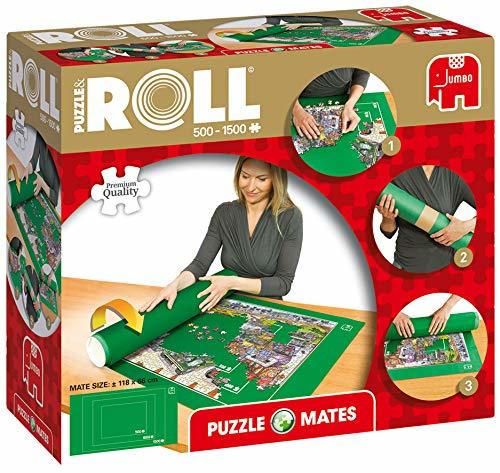 Jumbo - Puzzle y roll up, 1500 piezas, color verde