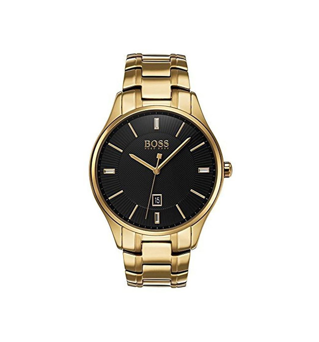 Product Hugo Boss 1513521 Governor Relógio para homem Ouro 44 mm 