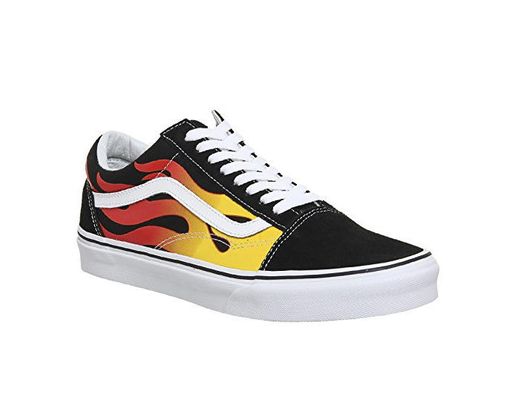 Vans Old Skool Flame Zapatillas negro/rojo EU42