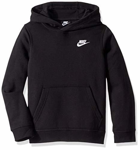 Fitness Nike M NSW FZ FLC Club Sudadera con Capucha, Hombre, Negro