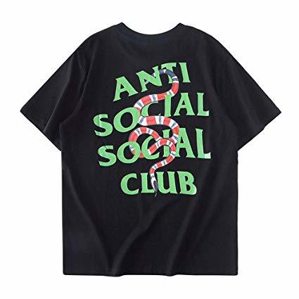 Elemento de la categoría hogar QYS Camiseta Social Anti Social del Club Kanye West ASSC