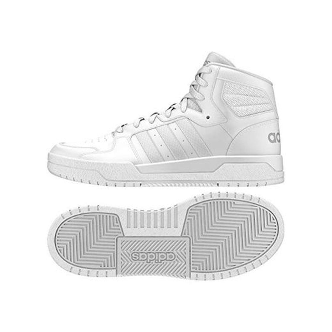 Fashion Adidas ENTRAP Mid, Zapatillas Deportivas para Mujer, FTWR White