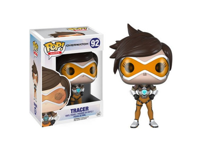 Social Funko- Pop Games: Overwatch-Tracer Figura de Vinilo, Multicolor