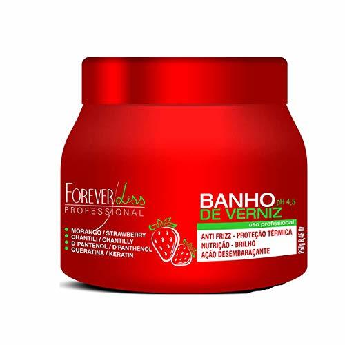 Beauty Forever Liss Banho de Verniz Strawberry D Pantenol máscara de recuperación del