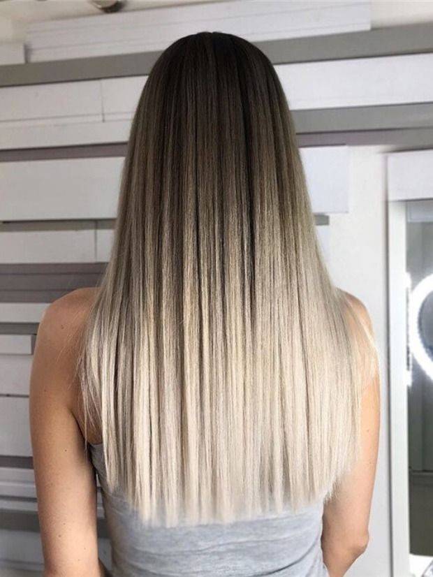 Moda Half blonde 