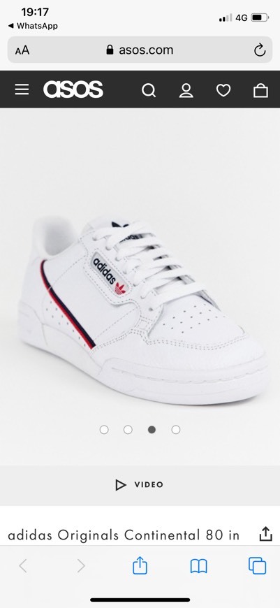 Productos Adidas Continental