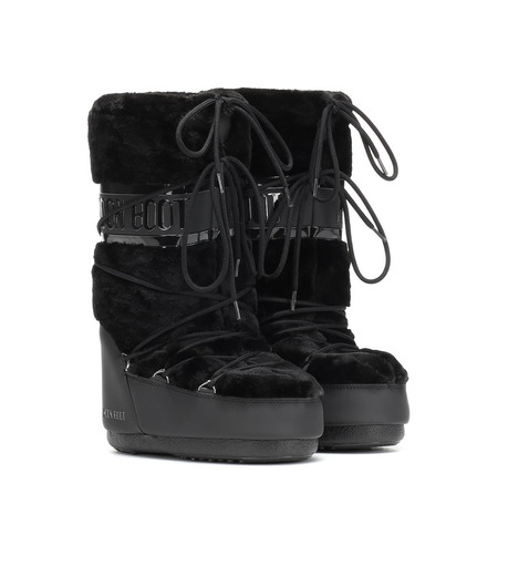 MOON BOOT
Exclusive to Mytheresa – Classic faux fur-trimmed 