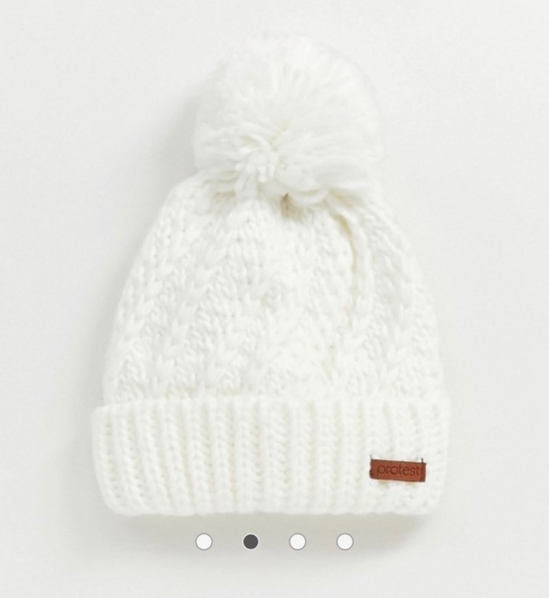 Product Beanie blanco 