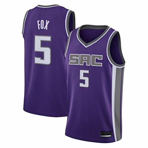 Baloncesto Camiseta sin Mangas, NBA De'Aaron Fox # 5 Sacramento Kings, Sudor