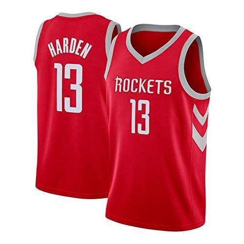 Hombre NBA Houston Rockets 13# Harden Retro T-Shirt de Baloncesto Camisetas de