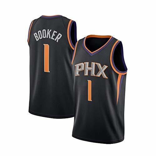 Devin Booker 1# Baloncesto Jersey Nueva Temporada Bordado Uniformes, Phoenix Suns de