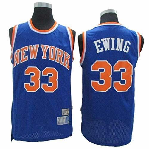 Fan Jersey Basketball NBA Patrick Ewing 33 New York Knicks Jerseys All