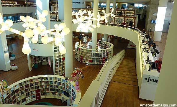 Lugar Biblioteca pública de Ámsterdam