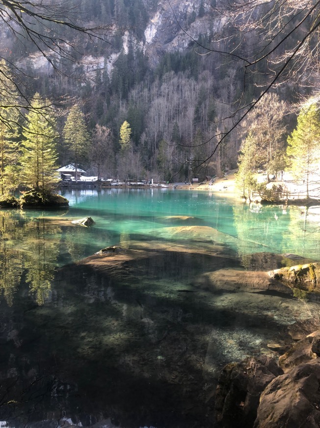 Lugar Blausee