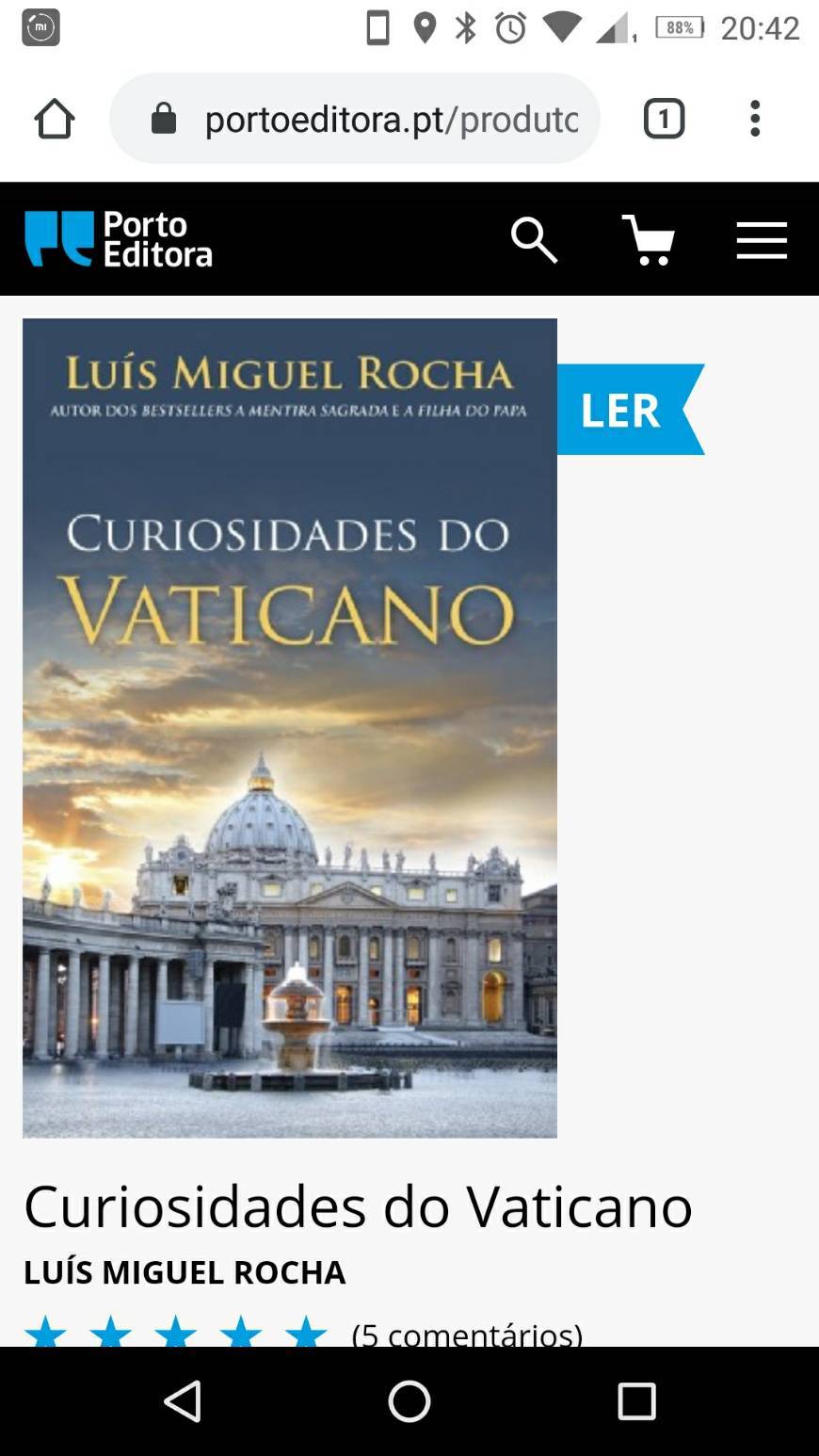 Libro Curiosidades do Vaticano