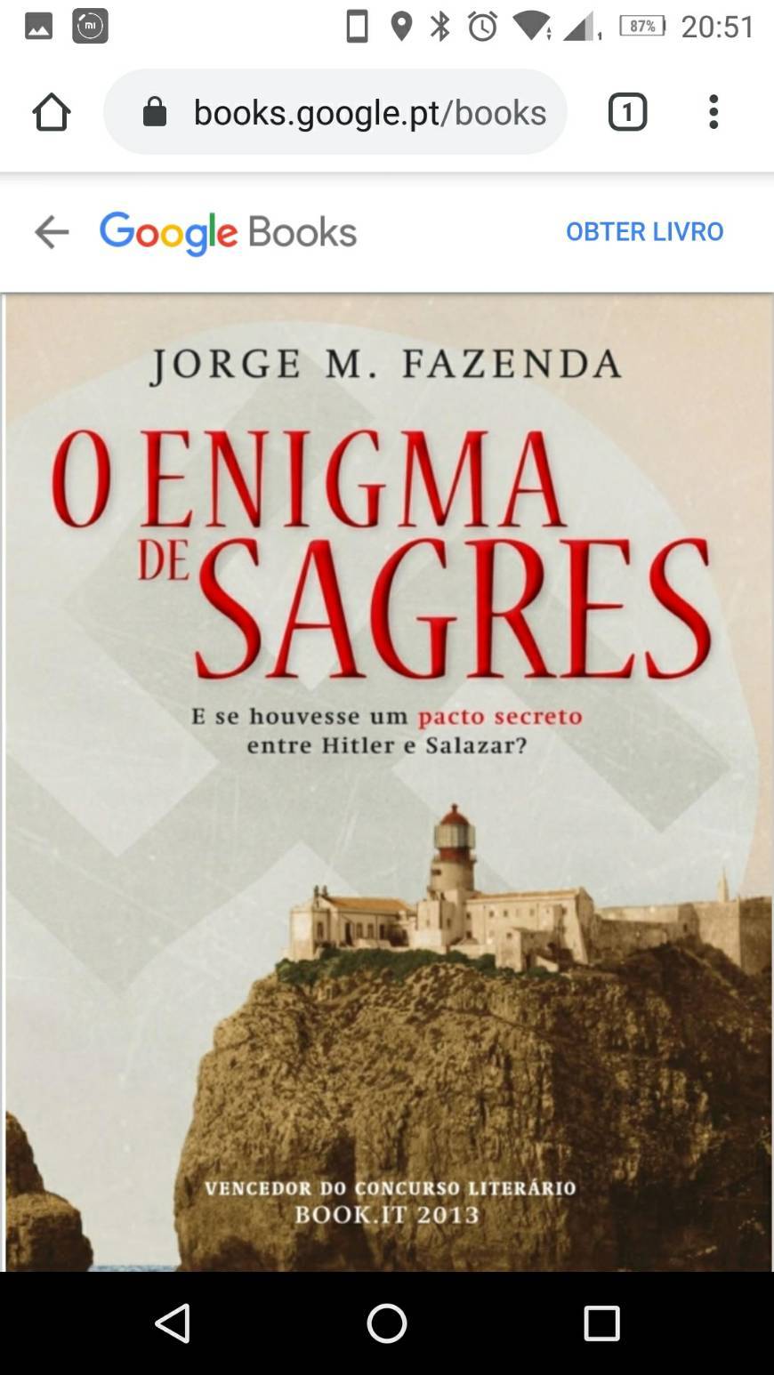 Libro O Enigma de Sagres