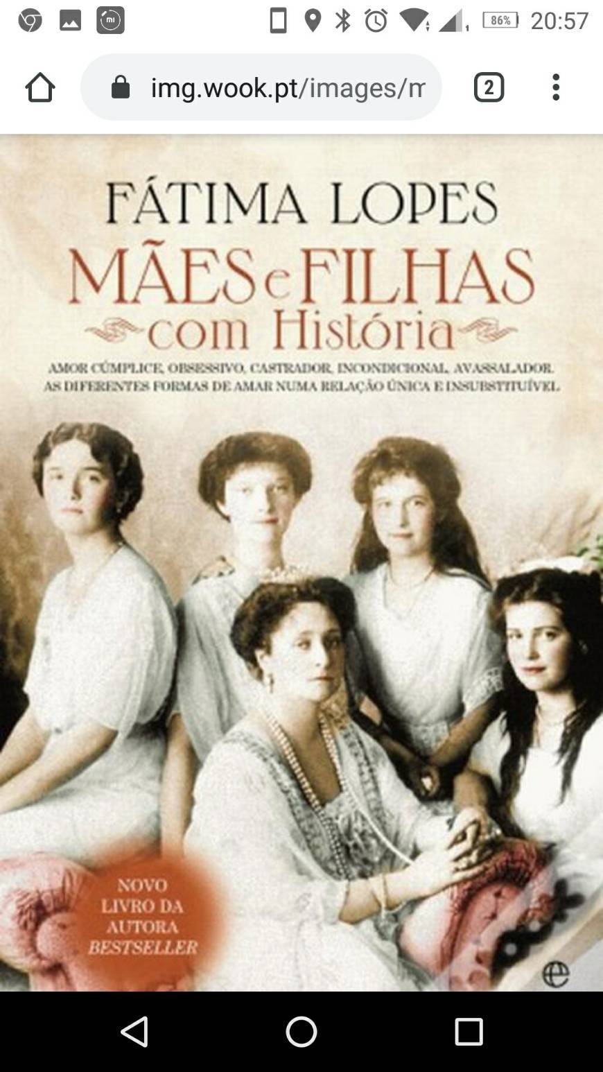 Libro Mães e Filhas com história