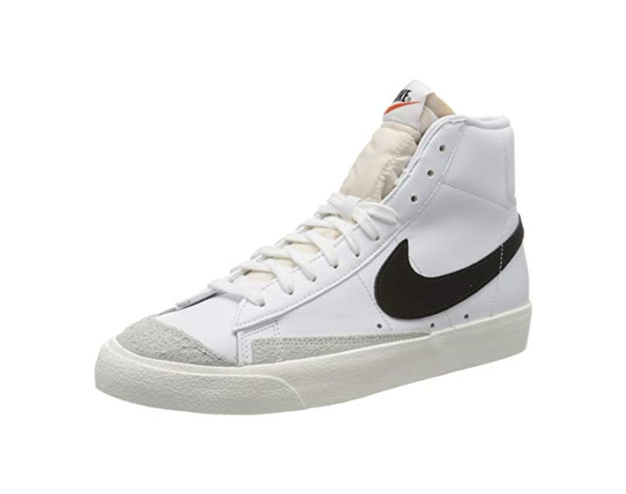 Fashion Nike Blazer Mid '77 VNTG, Zapatillas de Baloncesto Hombre, Blanco