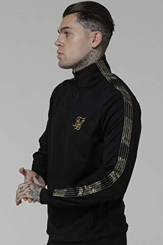 Fashion Sudadera SIK SILK BLACK GOLD EDIT TRACK TOP