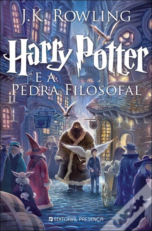 Book Harry Potter e a Pedra Filosofal de JK Rowling