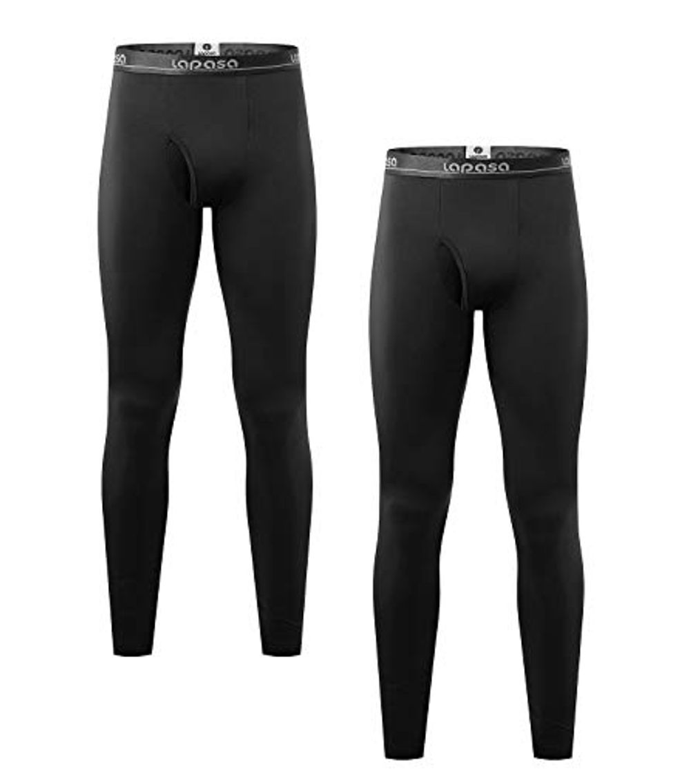 Fashion LAPASA Pantalón Térmico Pack de 2 para Hombre