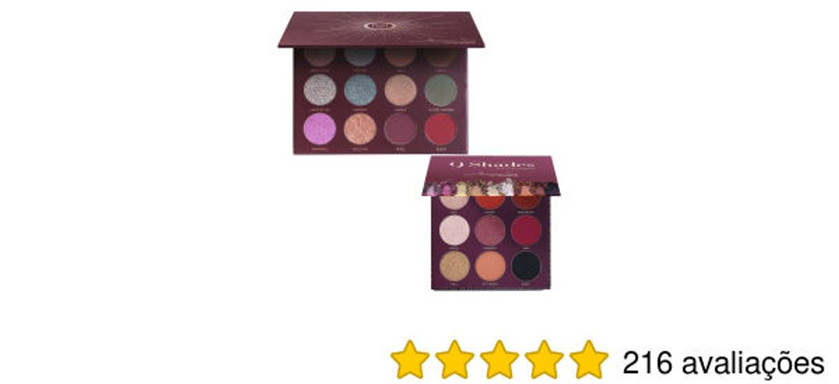 Social Kit Paletas de Sombras Mariana Saad - 12 Shades e 9 Shades