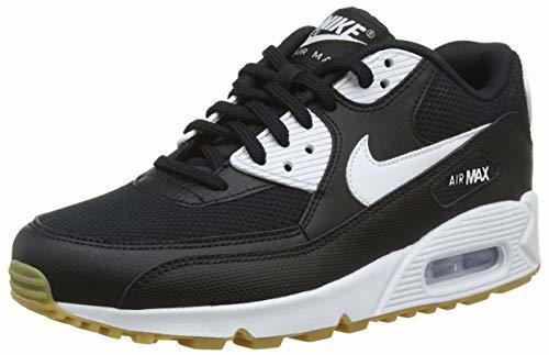 Fashion Nike Wmns Air MAX 90, Zapatillas para Mujer, Negro