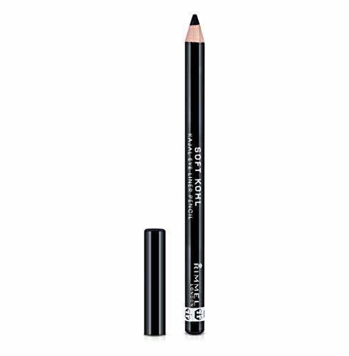 Rimmel London Soft Khol Kajal Eyeliner Pencil Liners Tono 061 Jet Black